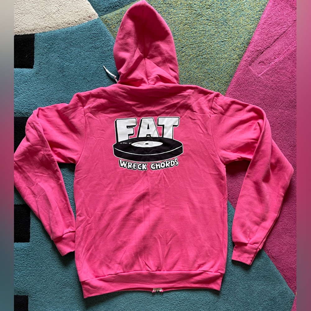 Pink Graphic Hoodie